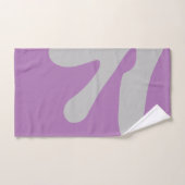 Moderne Minimale Abstracte kunstvormen Bad Handdoek (Handdoek)