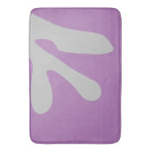 Moderne Minimale Abstracte kunstvormen Badmat (Voorkant Verticaal)