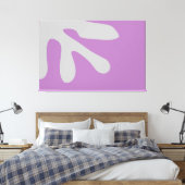 Moderne Minimale Abstracte kunstvormen Canvas Afdruk (Insitu (Slaapkamer))