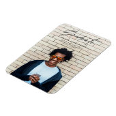 Moderne minimale afstuderen magnenet voor scriptty magneet (Linkerzijde)