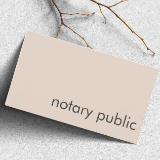 Moderne, minimale beige en grijze add QR-code nota Visitekaartje