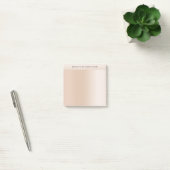 Moderne minimale beige huidkleur post-it® notes (Kantoor)