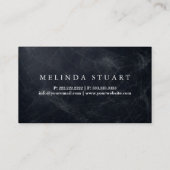 Moderne, minimale Blackboard Tattoo Professional B Visitekaartje (Achterkant)