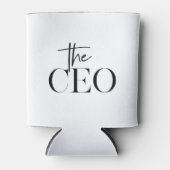 Moderne minimale CEO Black Blikjeskoeler (Voorkant)