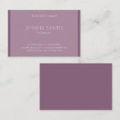 Moderne, minimale creatieve standaard professionee visitekaartje (Voorkant / Achterkant)