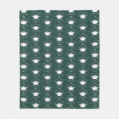 Moderne minimale elegant boogfoto-afstuderen fleece deken (Voorkant)