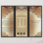 Moderne, minimale Faux Gold Foil plus foto's (Voorkant)