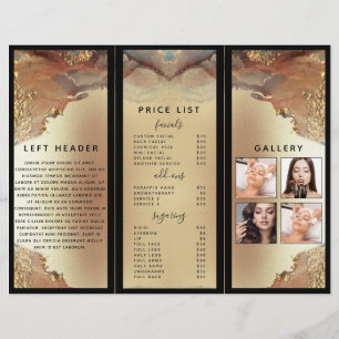 Moderne, minimale Faux Gold Foil plus foto's