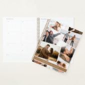 Moderne minimale fotocollage elegant planner (Display)