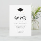 Moderne minimale fotograafpartij kaart (Staand voorkant)