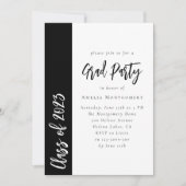 Moderne minimale fotograafpartij kaart (Voorkant)