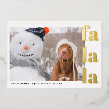 moderne minimale Kerst folie grappige hond huisdie