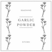 Moderne minimale keukenkrabbers sticker (Voorkant)