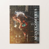 Moderne minimale koppel foto legpuzzel (Verticaal)