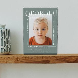 Moderne minimale momentopname   Elk jaar verjaarda Fotoblokken