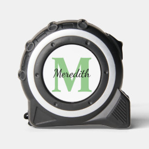 Moderne minimale Monogram Gepersonaliseerde Naam S Rolmaat