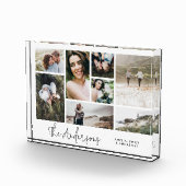 Moderne, minimale multi-8-foto beste vrienden eleg fotoblokken (Rechts)