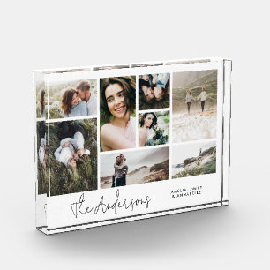 Moderne, minimale multi-8-foto beste vrienden eleg fotoblokken