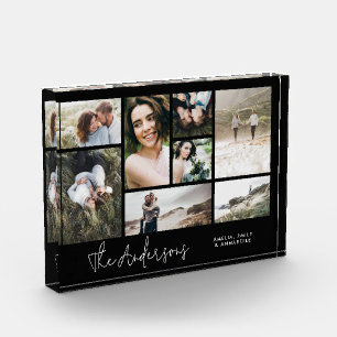 Moderne, minimale multi-8-foto beste vrienden eleg fotoblokken