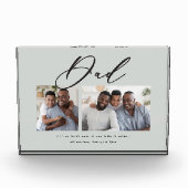 Moderne minimale multi-foetscriptgift fotoblokken (Voorkant)