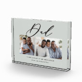 Moderne minimale multi-foetscriptgift fotoblokken (Rechts)