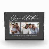 Moderne, minimale multi-foetscriptgrootvaders cade fotoblokken (Voorkant)