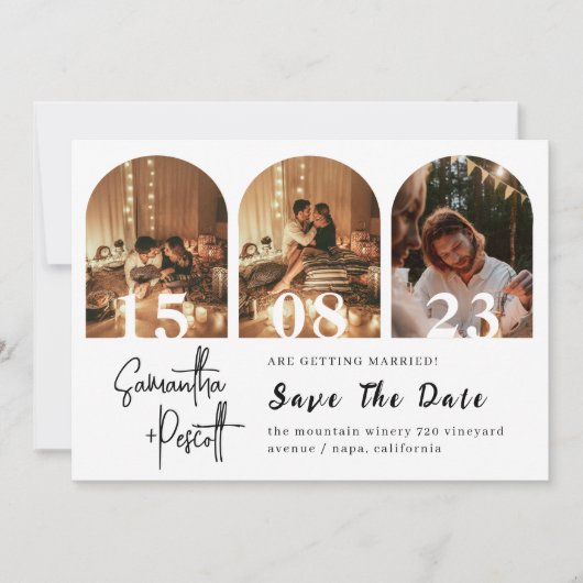 Moderne minimale opslagtijd voor de datum waarop u kaart (Voorkant)