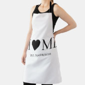 Moderne, minimale persoonlijke cadeautjes voor thu schort (Insitu)