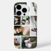 Moderne, minimale persoonlijke multi 7-foto van ee Case-Mate iPhone case (Achterkant)