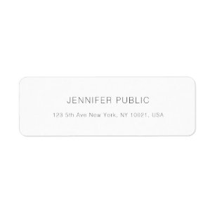 Moderne minimale professionele legante Sjabloon Etiket