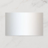 Moderne minimale professionele Sjabloon Visitekaartje (Achterkant)