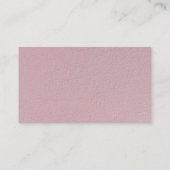 Moderne minimale professionele Sjabloon Visitekaartje (Achterkant)