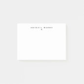 Moderne, minimale professionele speelplaats post-it® notes (Voorkant)