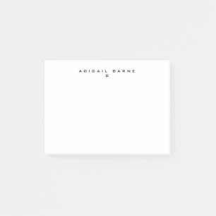 Moderne, minimale professionele speelplaats post-it® notes