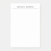 Moderne, minimale professionele speelplaats post-it® notes (Voorkant)