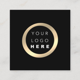Moderne minimale professionele VIP elegant White Vierkante Visitekaartje
