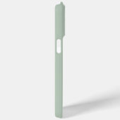Moderne Minimale Sage Groene Gepersonaliseerde Naa Case-Mate iPhone Case (Achterkant / Rechts)