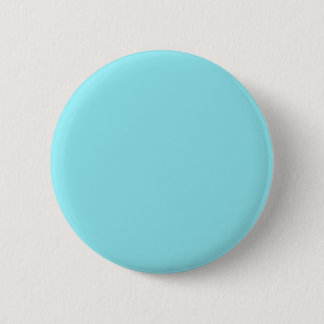 Moderne, minimale, Solid Bleek Blauwe Kleur leeg Ronde Button 5,7 Cm