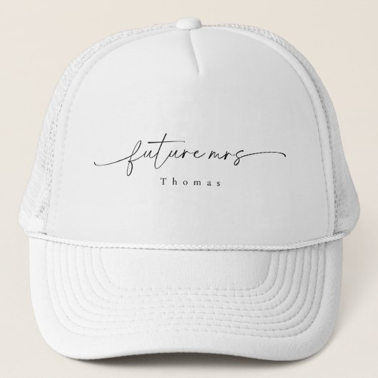 Moderne minimale toekomst mevrouw trucker pet (Voorkant)