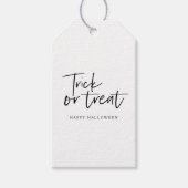 Moderne minimale troep en behandeling | Happy Hall Cadeaulabel (Voorkant)
