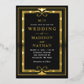 Moderne minimale uitnodiging tot weddenschap met k (Voorkant)