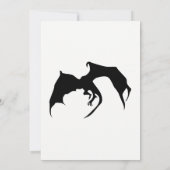 Moderne minimale uitnodiging voor het trekken van  (Achterkant)