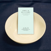 Moderne minimale Visitekaartje van de steenkoolmin