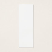 Moderne, minimale witte Labels voor bedrijven Mini Visitekaartjes (Achterkant)