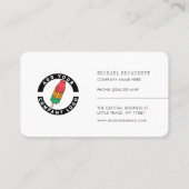 Moderne, minimale zakelijke Logo Professional Visitekaartje (Voorkant)