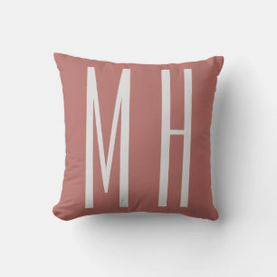 Moderne minimaliserende monogram Professional Plai Kussen