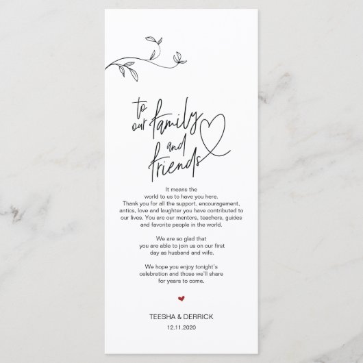 Moderne minimaliseringslocatie - Hartelijk dank Programma (Voorkant)