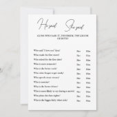 Moderne minimalist, zei hij dat ze een spelkaart z (Voorkant)