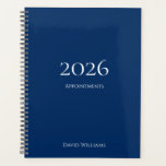 Moderne minimaliste 2024 Marine Blue Nomination<br><div class="desc">2024 Modern Navy Blue and White Nomination Planner avec un design simple. Avec le lettrage minimaliste de typographie blanche,  vous pouvez ajouter vos propres informations. Un organisateur professionnel pour vous maintenir sur la bonne voie.</div>