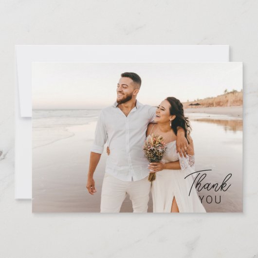 Moderne minimaliste 2 Photos Merci (Devant)